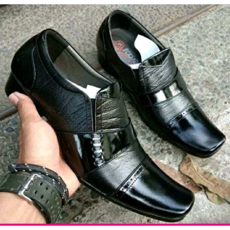 sepatu pantofel pria#pantofel kulit sapi asli