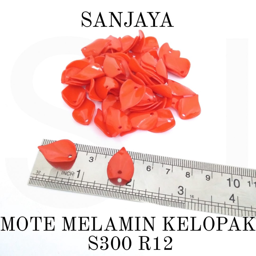 MOTE MELAMIN / MANIK KELOPAK / MANIK MELAMIN KELOPAK DAUN / MOTE MELAMIN KELOPAK S300