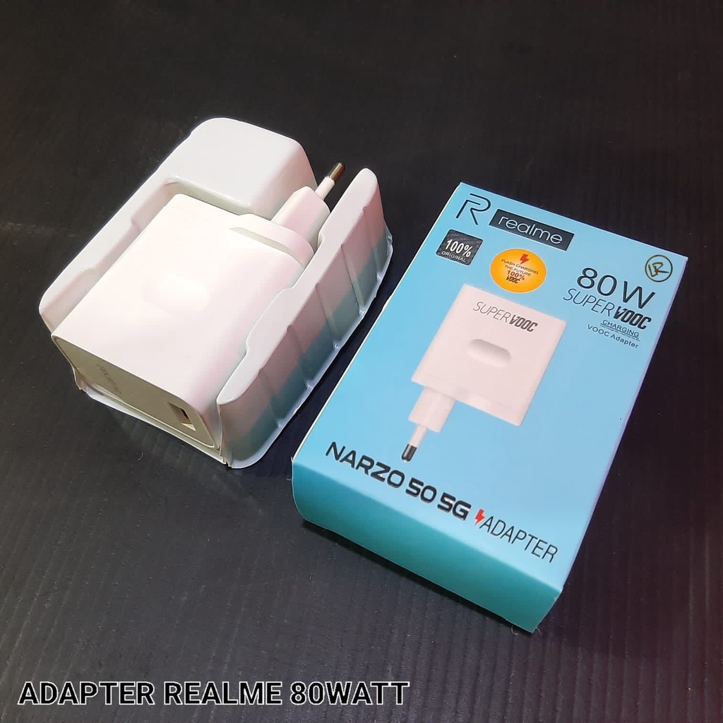 CASAN HP BATOK CHARGE REALME TC KEPALA CHARGE VOOC FASTCHARGING 65 80W