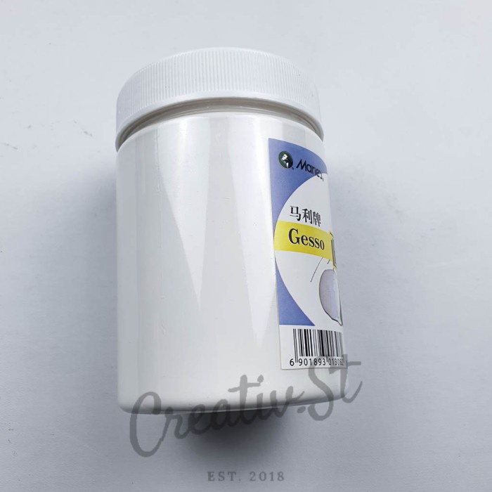 

(TERLARIS) Maries Gesso White / Black 500 ml - White Gesso