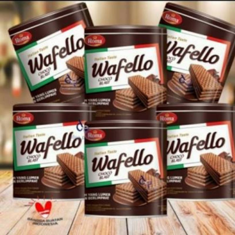 

Kue Kaleng Wafer Waffelo