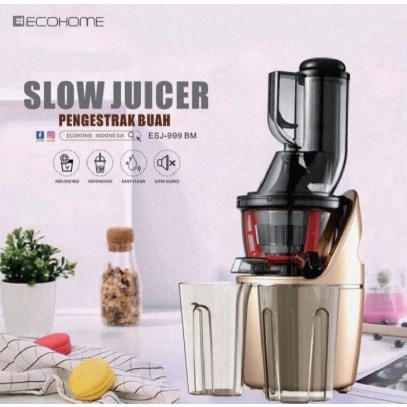 ecohome slow juicer big mouth esj-999 bm