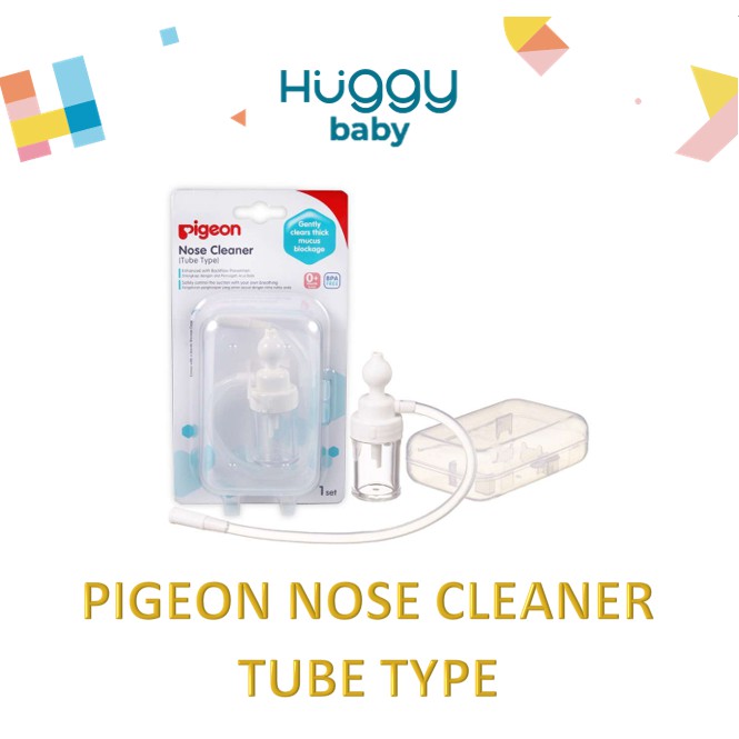 Pigeon Nose Cleaner Tube Type | Penyedot Ingus Lendir Bayi