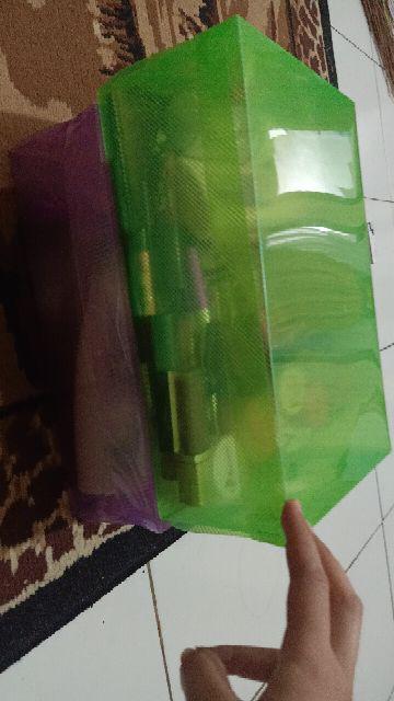 Kotak / Box Sepatu Transparan (ketebalan 0.6 Mm) - Min Order 5pcs