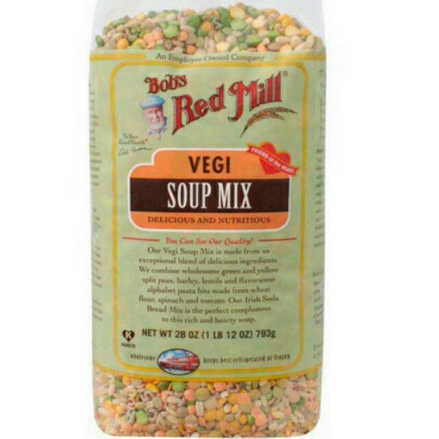 

Healthy product!Bobs Red Mill Vegi Soup Mix - 793 Gr