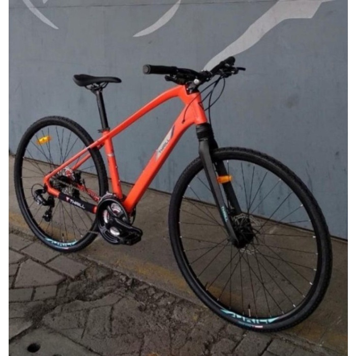 SEPEDA HYBRID 700C URBAN THRILL VOLARE FX 4.0 GUNUNG MTB BALAP 700 C - 16