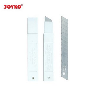 ( Tube 5 Pcs ) JOYKO - CUTTER PEMOTONG L 500 / A 300 - BLADE REFILL BESAR L-150 / ISI PISAU PEMOTONG KECIL A-100