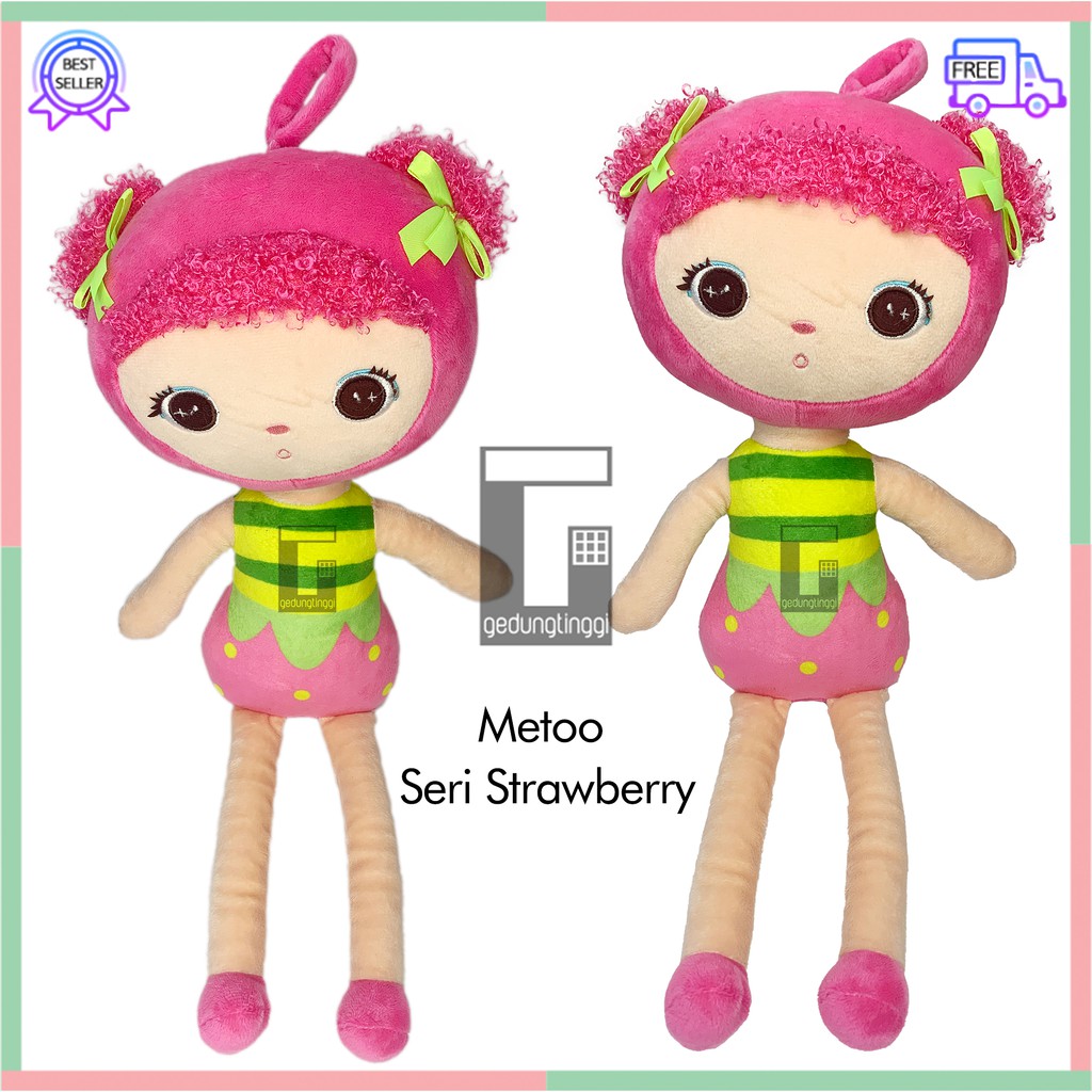 Boneka Meetoo Metoo Baby Angela Original Import Murah Kostum Lucu Karakter Anak Animal Series 3 Seri