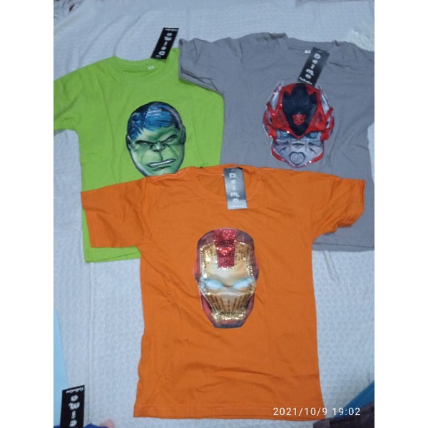 kaos anak laki-laki LED nyala murah