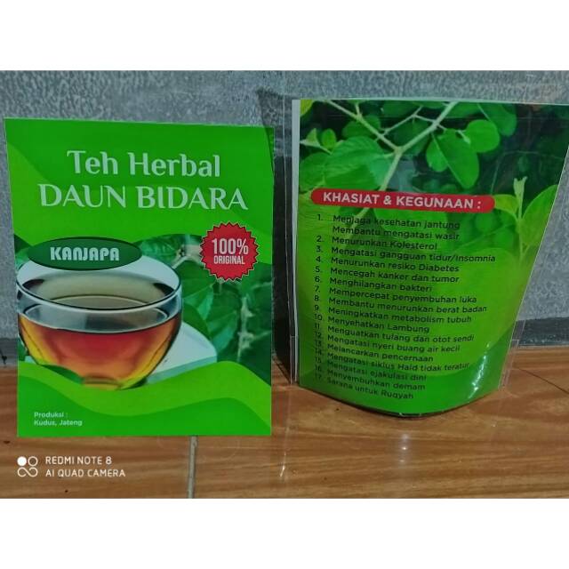 

Teh Herbal Kanjapa DAUN BIDARA asli