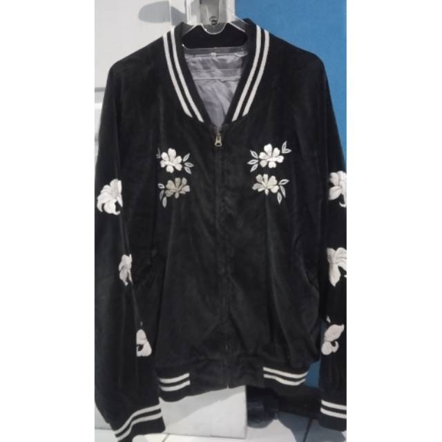 Sukajan Jaket Velvet / Souvenir Jacket / Jaket Sukajan