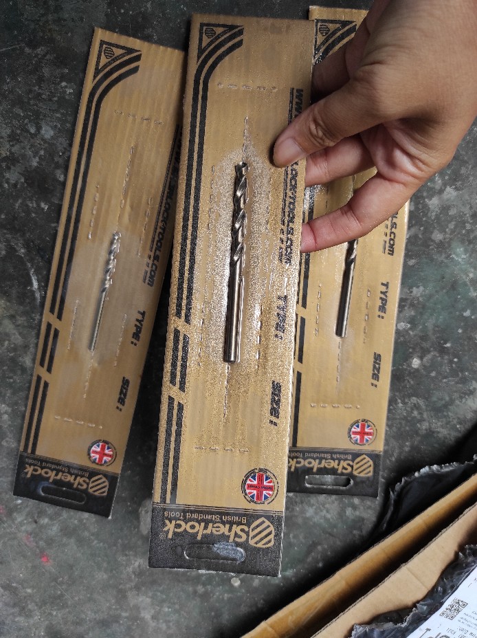 Sherlock Mata Bor Besi Hssco 5 Mm (bisa Untuk Stainless Steel)