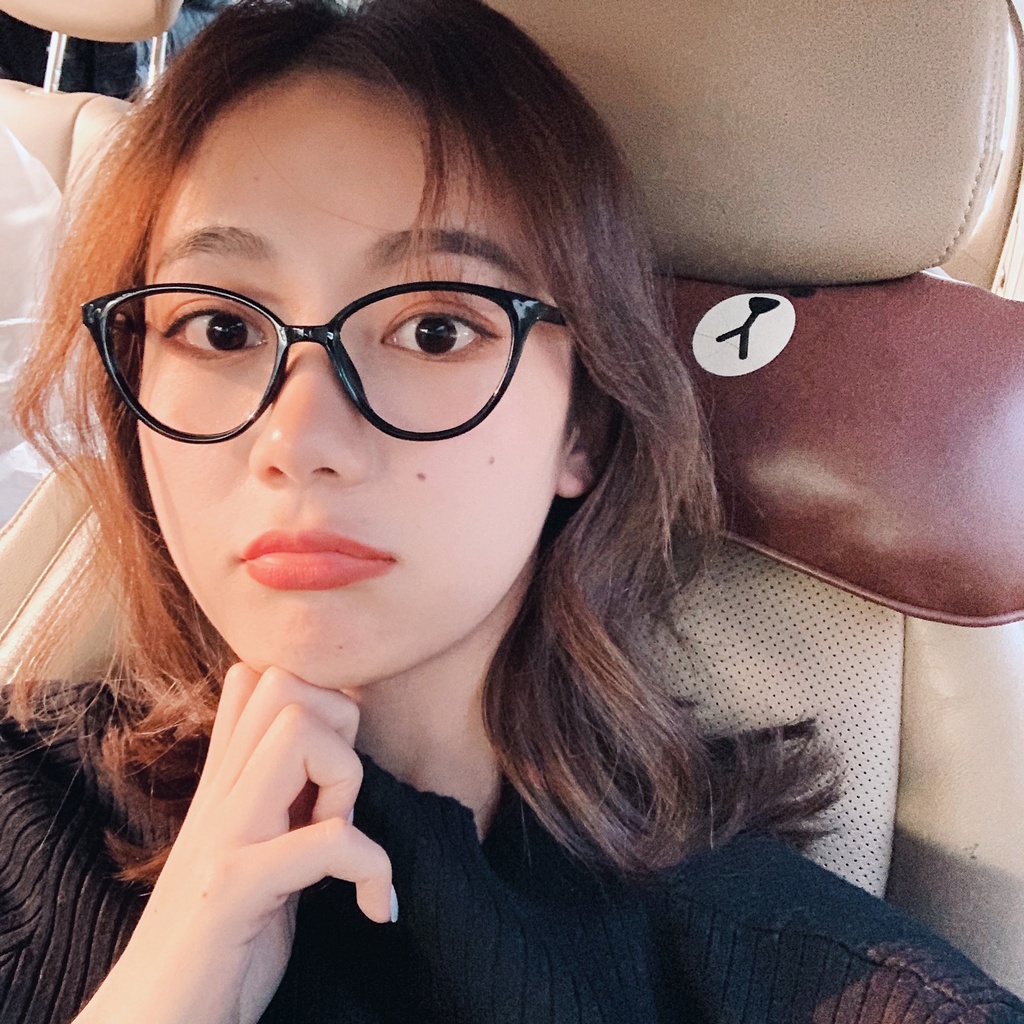 (YUZHU) Kacamata Gaya Busana Korea Untuk Wanita Retro Cat Eye Frame Kacamata Untuk Wanita/Pria