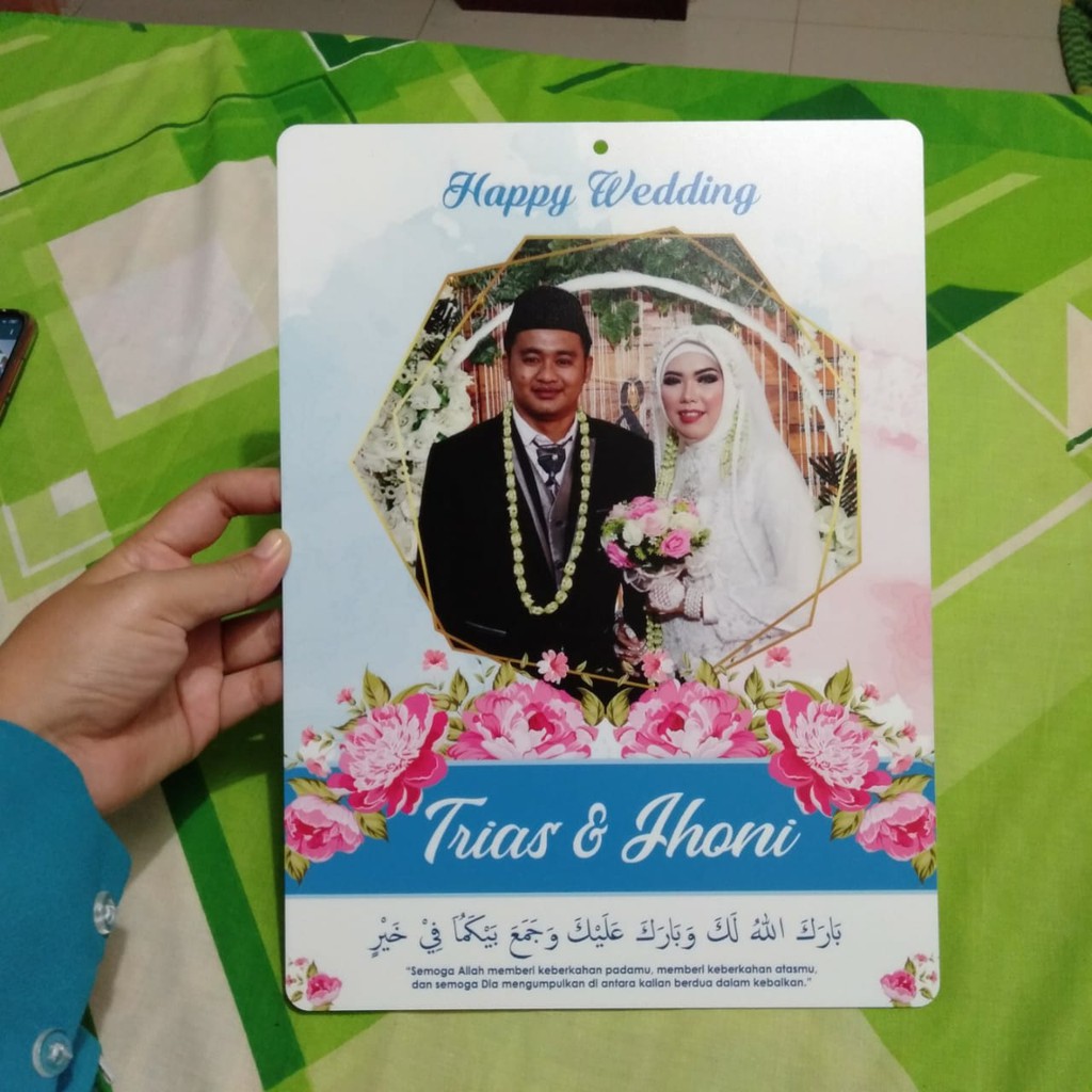 Akrilik Print UV ukuran B5 (17,5*25 cm)