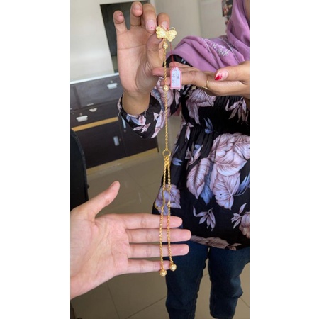 Bros dagu juntai mewah elegant asli original handmade lombok rachma pearls kebaya tuspin hijab syari