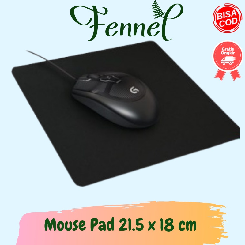 Mouse Pad Alas Tetikus Polos MP004 21.5 x 18 cm