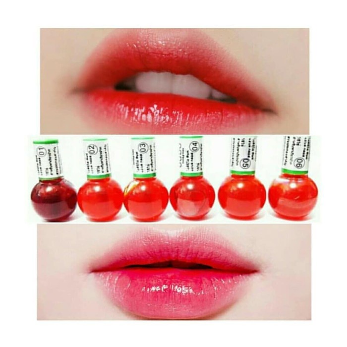 [COD] Liptint Odbo Kemasan Mini Memerahkan dan  Melembabkan Bibir Secara Alami I PINK dan ORANGE BPOM 30ml Original