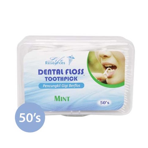 Dental Floss Waxed 50M / Benang Gigi Life Resources