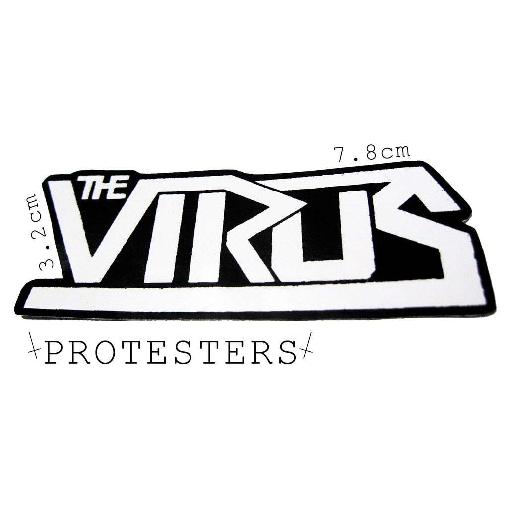 

STICKER CUTTING PUNK THE VIRUS