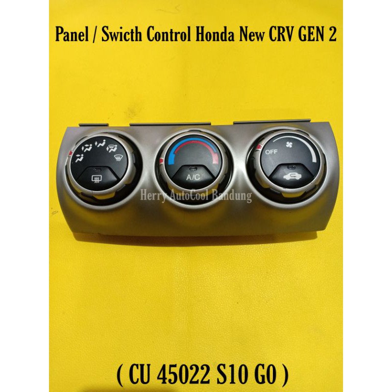 Panel - Switch Control Ac Mobil Honda New CRV GEN 2