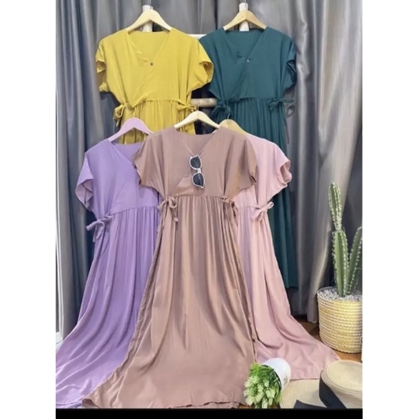 (PROMO) LONGDRESS KIMONO HOMEDRESS KIMONO PANJANG BUSUI | BAJU TIDUR KIMONO | DASTER KIMONO POLOS PANJANG