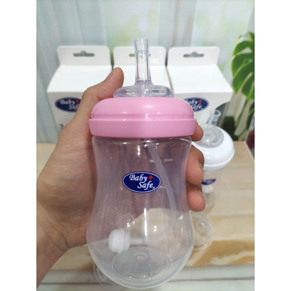 Paket Botol Sedotan Baby Safe Natural Wide Neck 250Ml ini