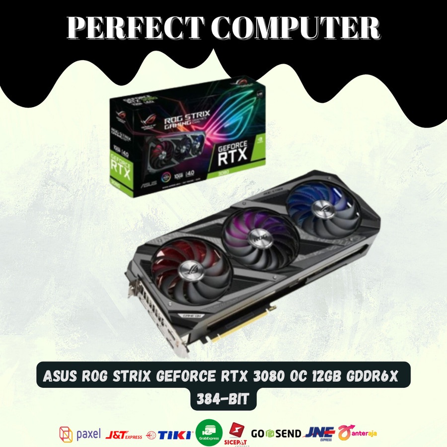 VGA ASUS ROG Strix GeForce RTX 3080 OC 12GB GDDR6X 384-bit