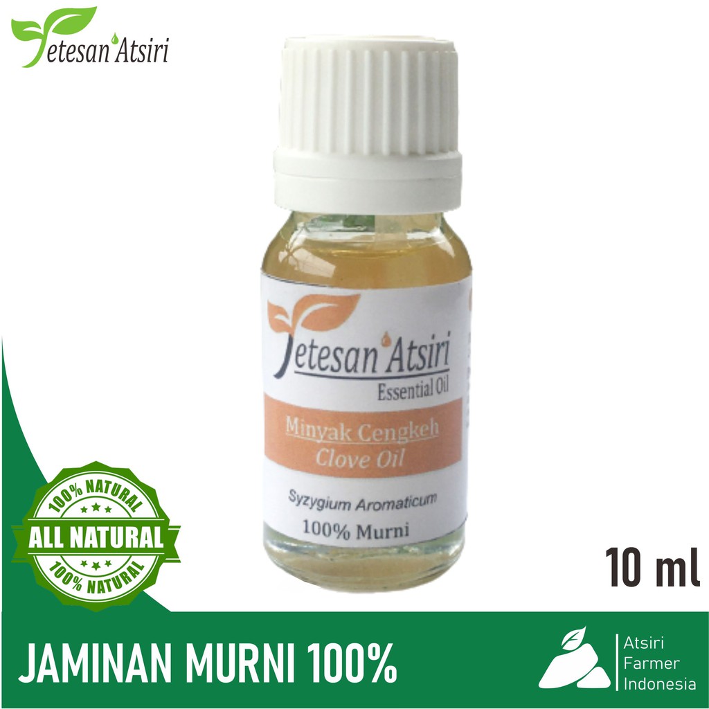 10ml minyak atsiri cengkeh murni asli 100% clove pure essential oil 100% aromatherapy aromaterapi