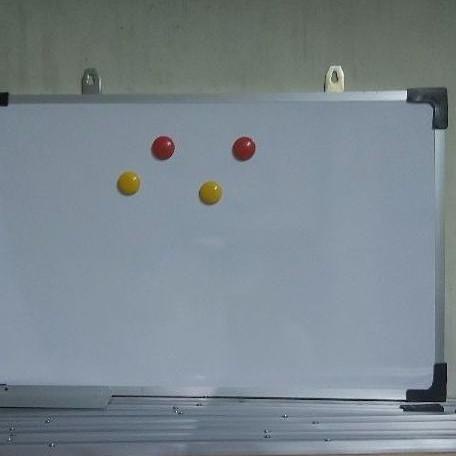 

[KODE PRODUK JAMHZ4990] White Board Magnet Uk. 80x120 cm