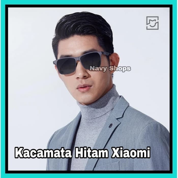 Kacamata Xiaomi Polarized Hitam - Sunglasses xiaomi Fashion SM007