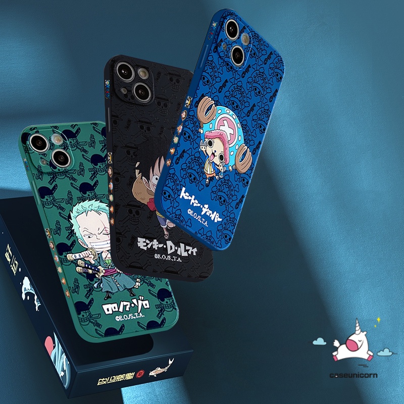 Cartoon One Piece Tpu Soft Case Xiaomi Redmi 9 9A 10 9T 9C NFC Xiaomi Poco X3 Pro POCO M3 X3 NFC Redmi Note 9 8 10 10s 10pro max plus Fashion Straight Edge Side Pattern Silicon Shockproof Case Cover