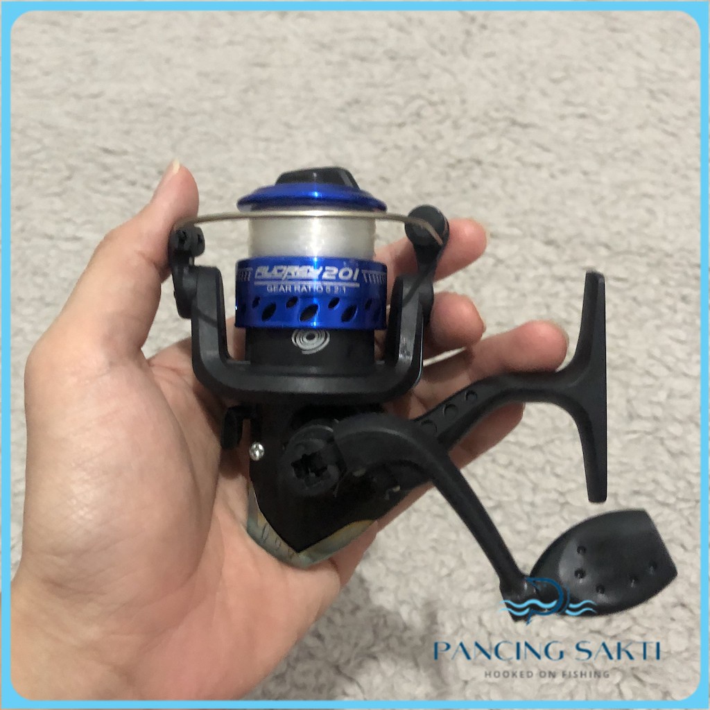 Reel Rel Rill Ril Katrol Kerekan Pancing AUDREY AW 201 Reel Besi UL Mini Kecil Free Bonus Senar Mura