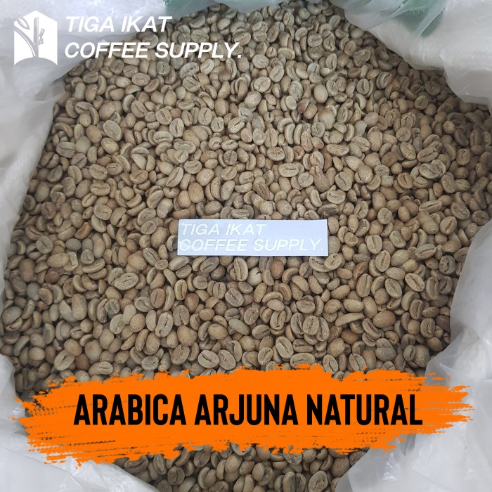 

Green Bean Arabica Arjuna Natural 1 Kg - Biji Kopi Mentah