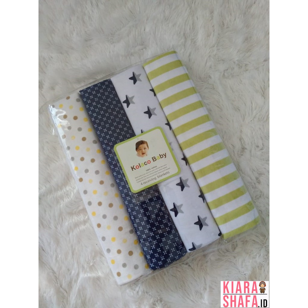 Kiarashafa - Bedongan Bayi 4 Pcs Carter Just To You Baby Of Mine 4 in 1 Motif Random