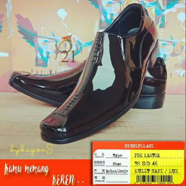 SEPATU PRIA /  Sepatu PDH p21 / SEPATU FORMAL / SEPATU KANTOR