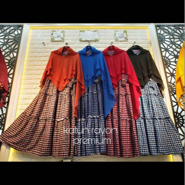 Qila set syar'i ori azzahra