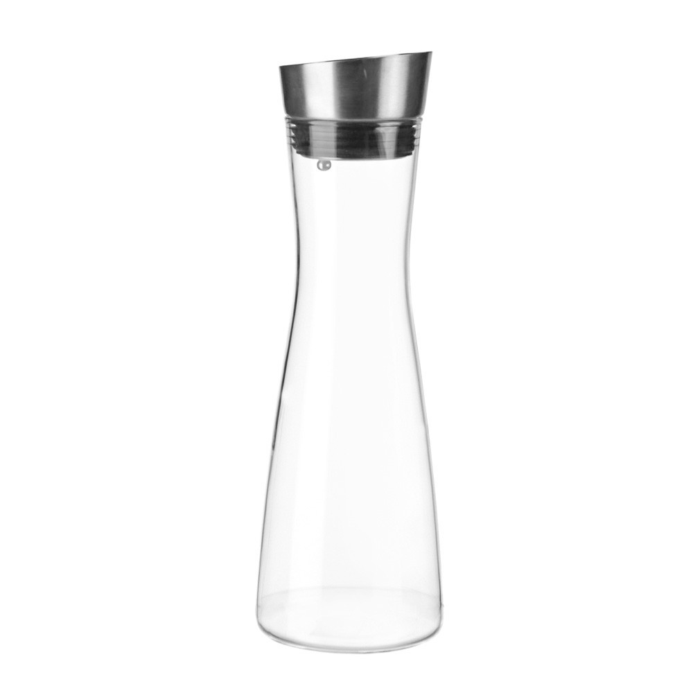 Botol Minum Akrilik / Botol Minum Kendi / Korea Water Jug Bottle With Lid Elegant Kapasitas 1L