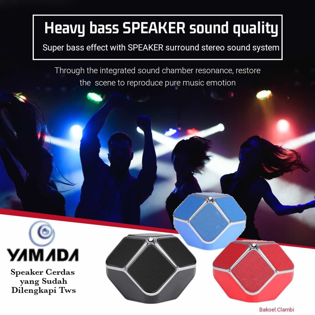 Yamada YMD 101 Bluetooth Speaker Portable Mini Original