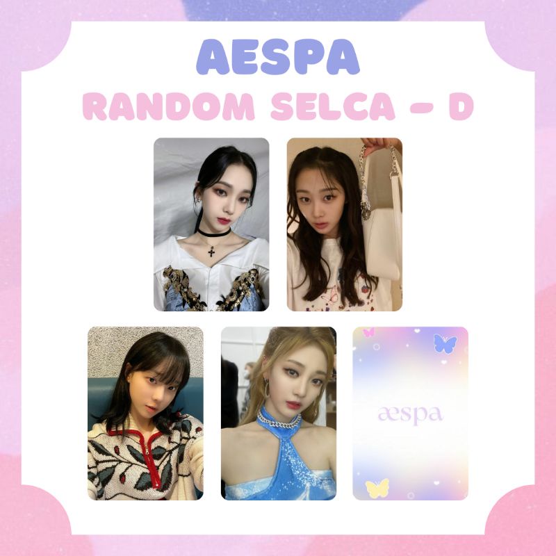 [AESPA] PHOTOCARD AESPA SELCA CUTE #1