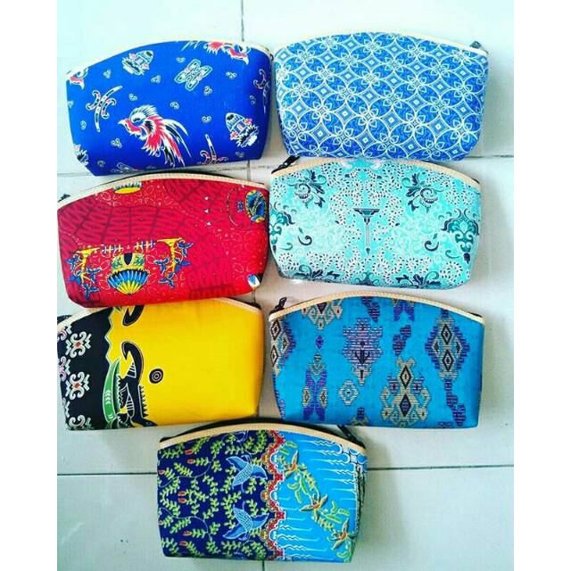 Souvenir dompet batik satuan | Souvenir dompet pouch (minim 60pcs)