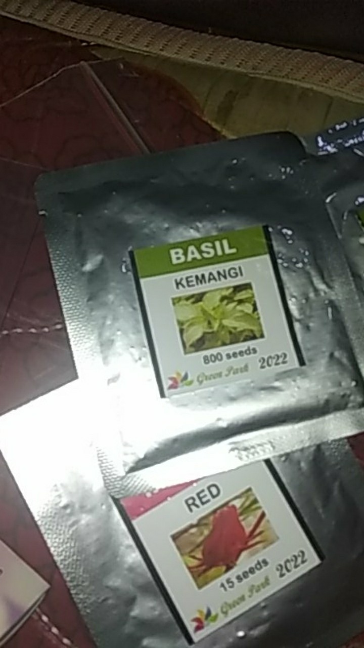 Benih Kemangi Pack 800 Biji - Gp