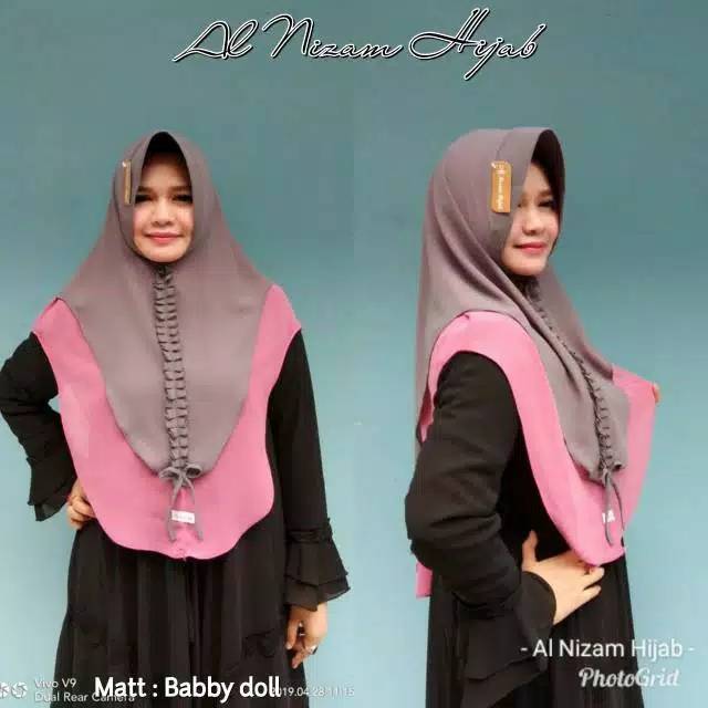 Hijab ori al-nizam kombinasi