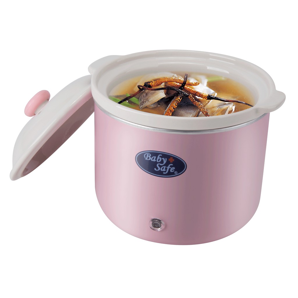 BABYSAFE Slow Cooker 0.8L dengan Light Indicator Slowcooker Baby Safe