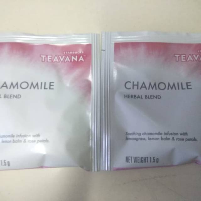 

Tea bag chamomile by teavana