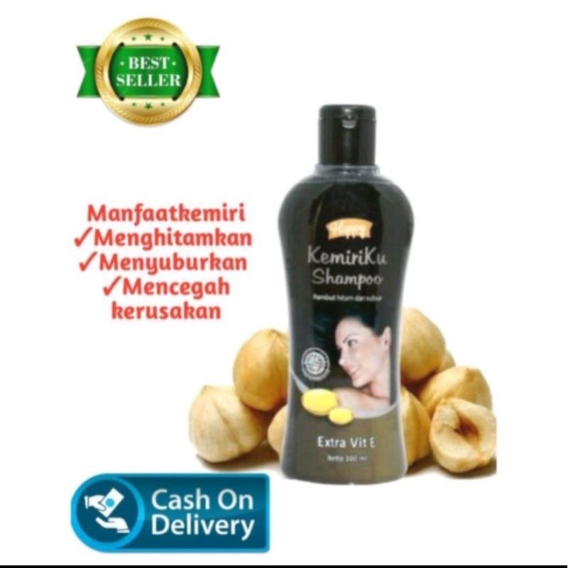 Happy Kemiriku Shampo Uban Penghitam Minyak Rambut Kemiri Penebal Rambut Anti Rontok 100ml Happy Shampo Lidah Buaya // Happy Hair Tonic Hair Lotion Penumbuh Rambut Anti Rontok Tipis Rambut Happy Minyak Zaitun Minyak Pijat Alami Natural