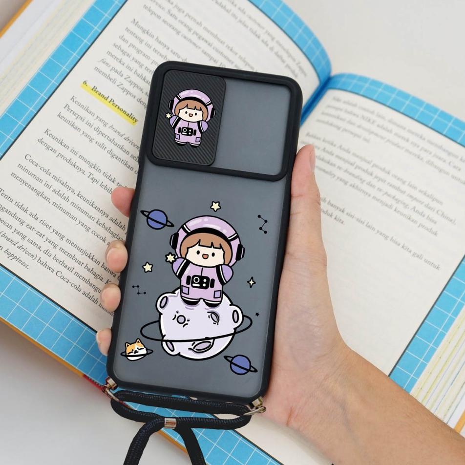 {Original} (KGT 01) Softcase Slide Tali Protek Kamera Vivo Y15s - y91 - y93 - y71 - y12 - y11 - y17 