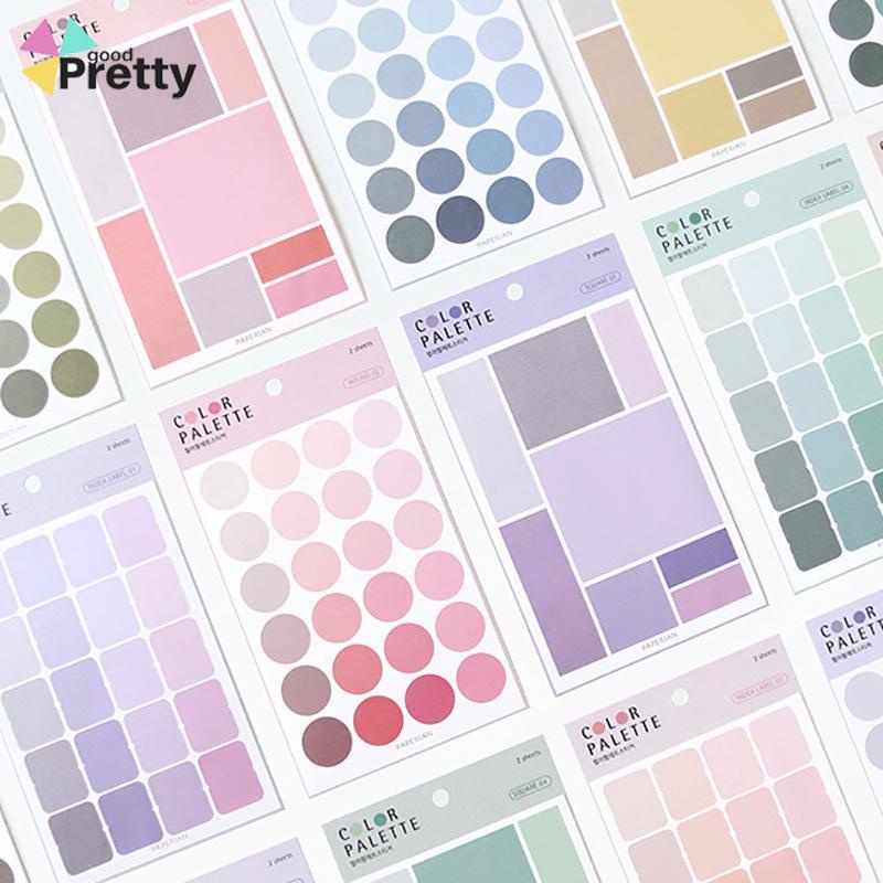 Stiker Label Index Dot Multifungsi Bisa Ditulis Untuk Dekorasi Diary / Scrapbook - PD