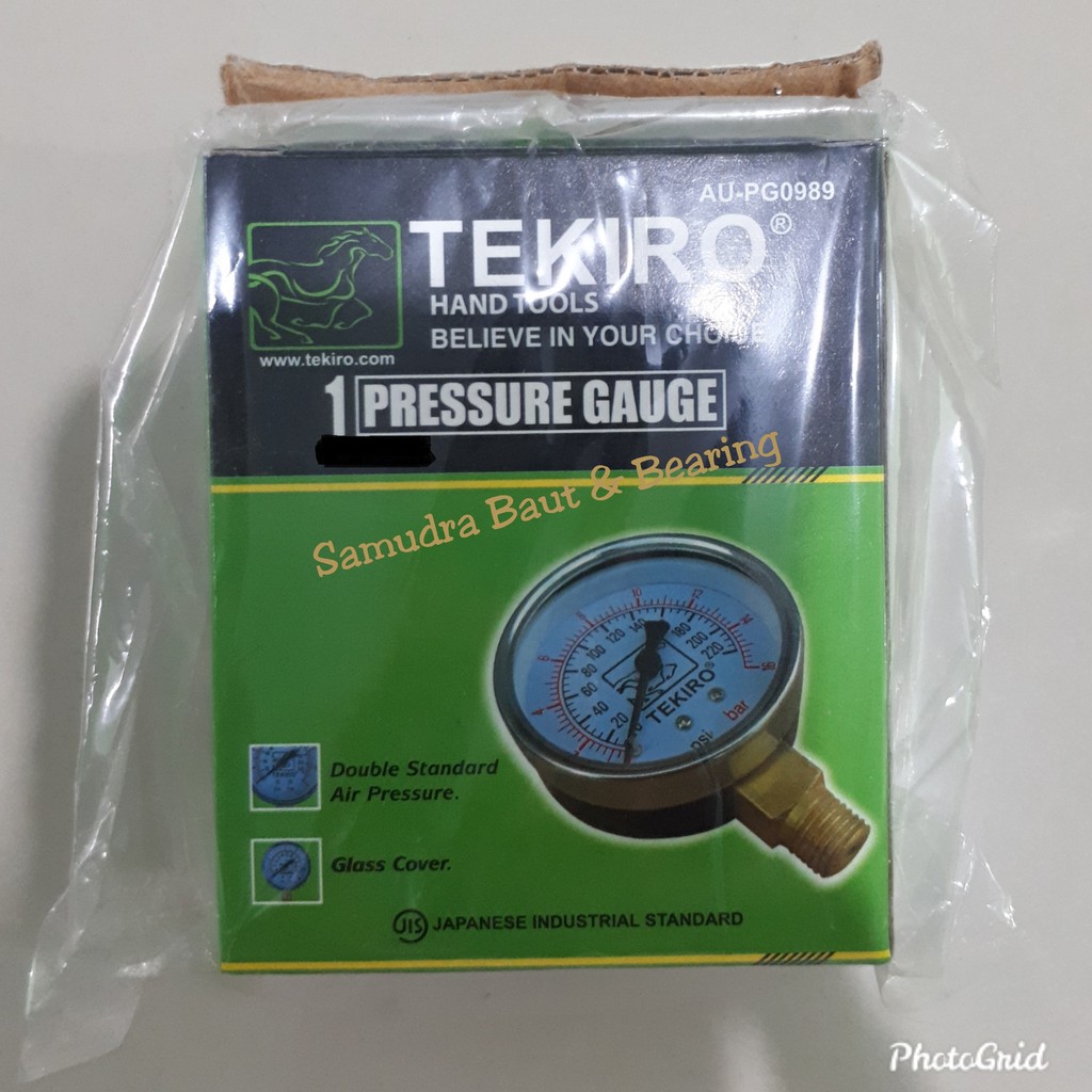 Pressure Gauge / Ukuran Tekanan 2,5" Tekiro