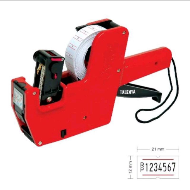 

Alat Label Harga 1Baris 8 Digit Merk V-tech 7500