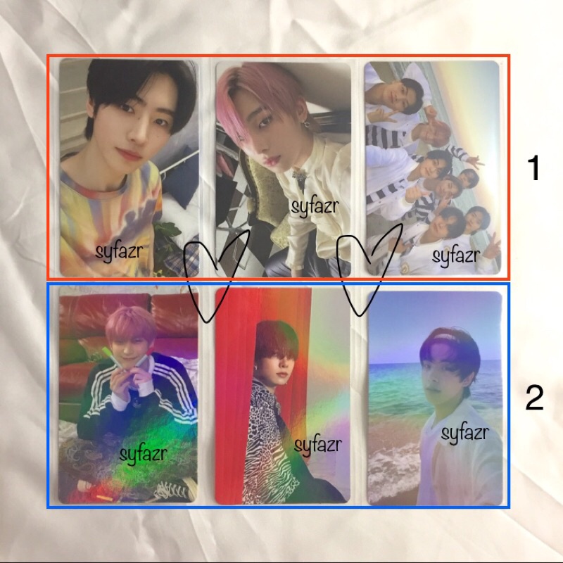 BACA DESKRIPSI - BUNDLE ONLY photocard pc selca holo heeseung jake sunghoon sunoo grup ENHYPEN - reg